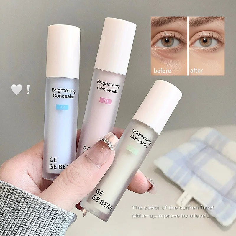 Gege Bear Makeup Face Concealer Full Coverage Long Lasting Waterproof Liquid Base Eye Dark Circles Concealer Vue