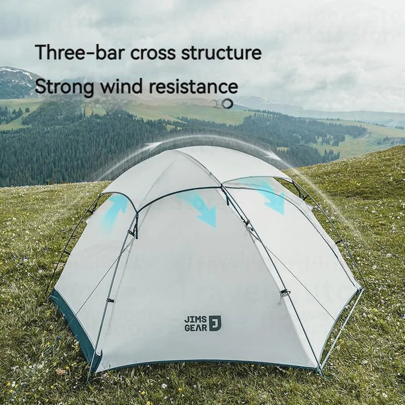 Naturehike J Series 1-2 Person Lightweight Waterproof Camping Tent Backpacking Tent Vue