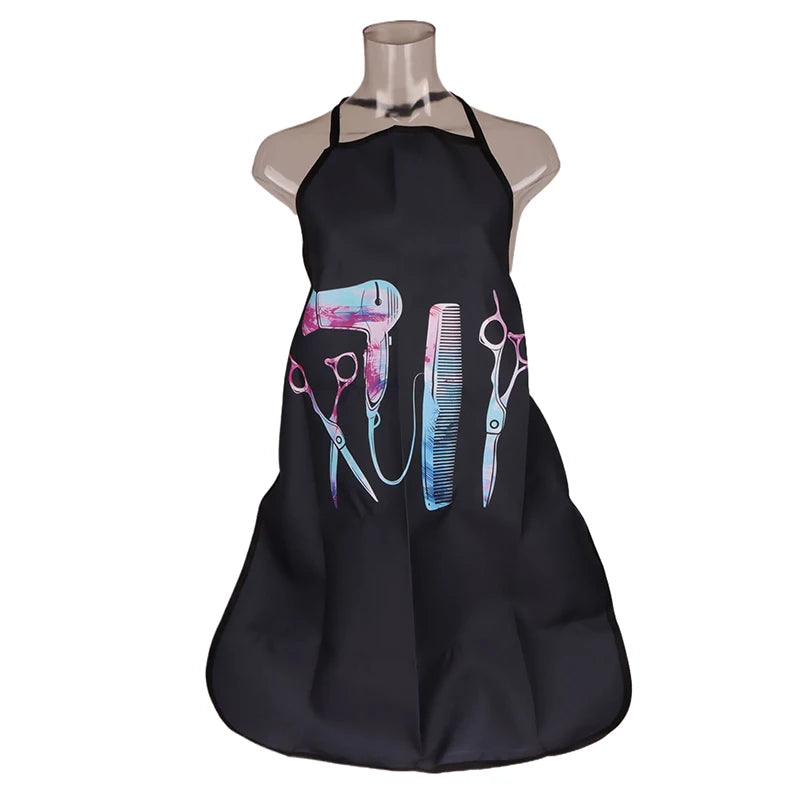 1PCS Hairstylist Aprons For Women Hair Stylist Apron For Salon Home Hair Cutting Oxford Cloth Fabric Vue