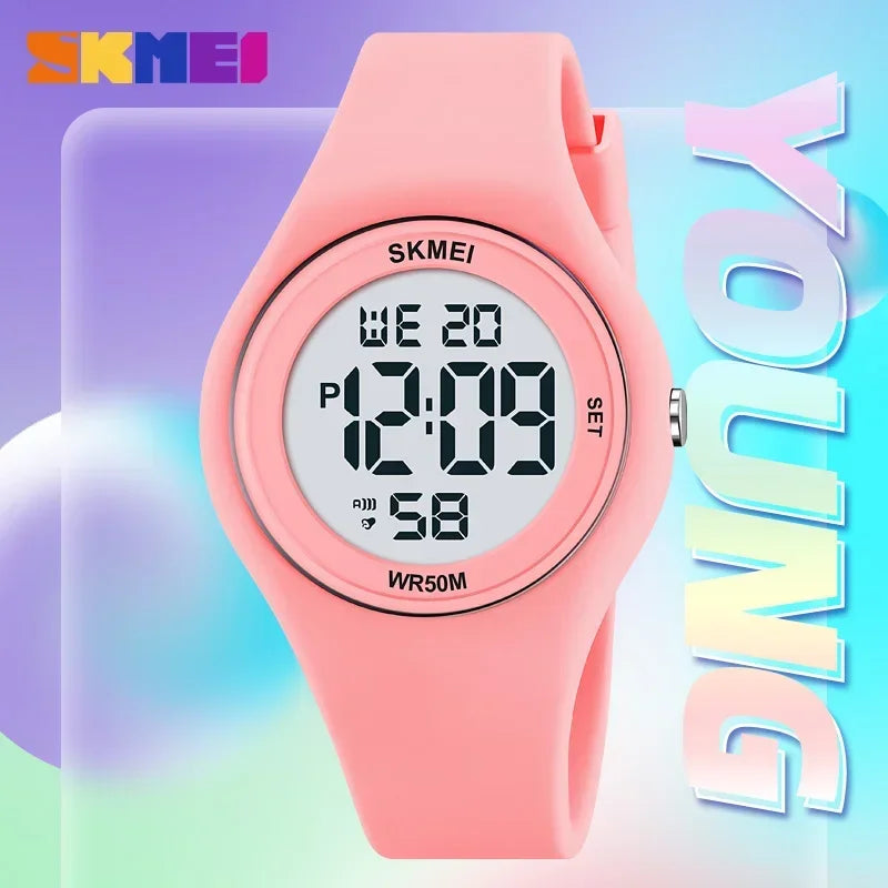 SKMEI 2317 Women's LED Digital Sports Watch – Waterproof Women's Digital Watch Vue