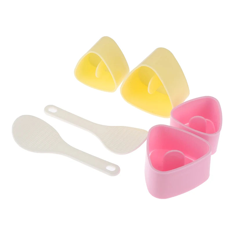 1/3PCS/Set Sushi Mold Rice Ball Food Press Triangular DIY Sushi Maker Mold Sushi Kit Japanese Kitchen Bento Accessories Vue