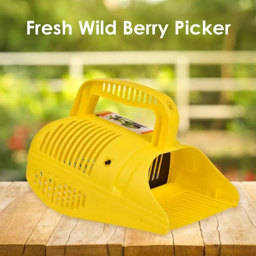 Easy-Grip Blueberry Picker Tool With Comb Teeth Portable Lightweight Handle Large Capacity Fruit Harvest Season Garden Tool Vue