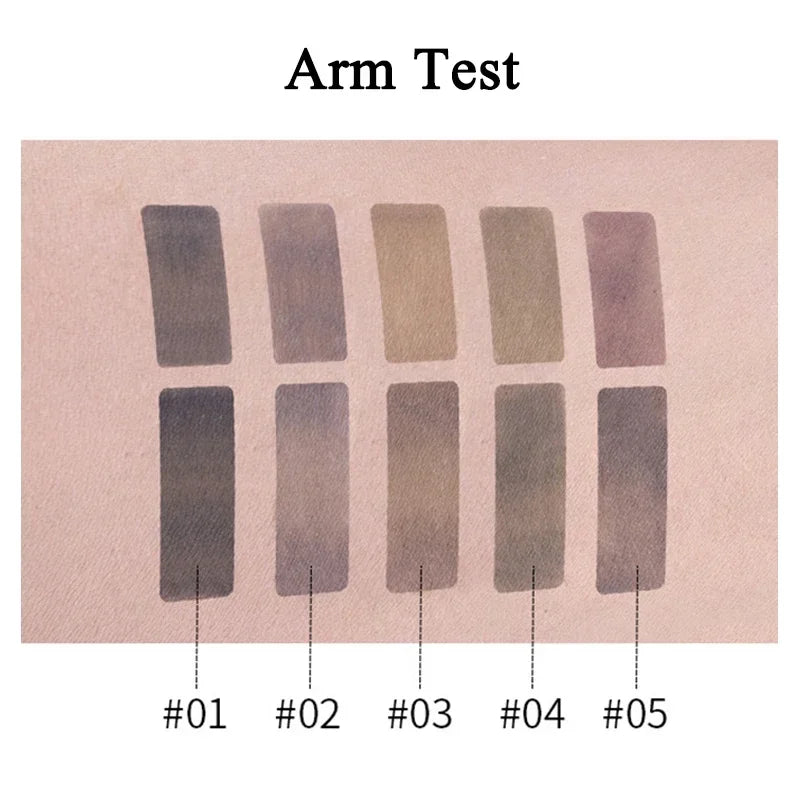 Double Color Eyebrow Powder Professional Makeup Palette Eyebrow Stamp Eye Brow Enhancers Eye Brows Shadow Make Up Brow Powder Vue