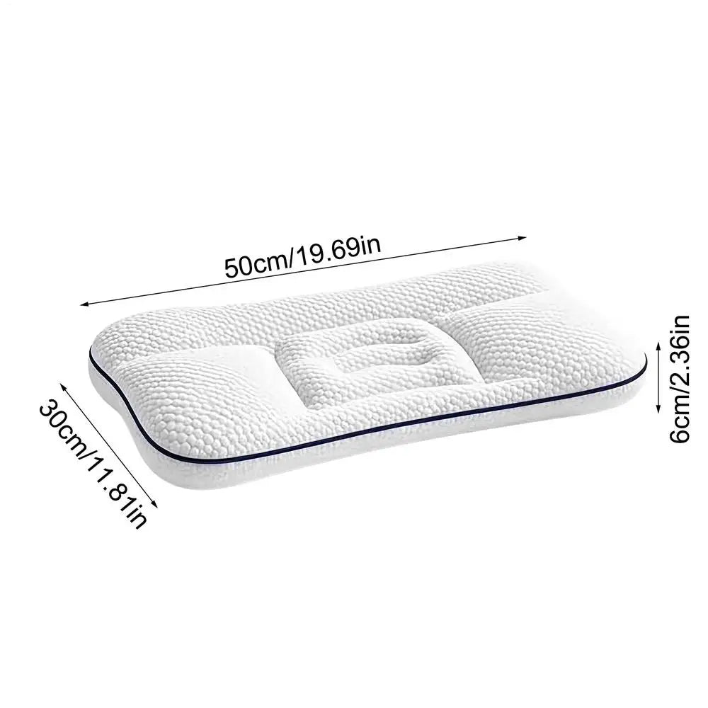 Double-Sided Breathable Child Pillow, Supportive Toddler Sleeping Pillow for Boys & Girls, Portable Travel Pillow for Home Car Vue 3to6 years old