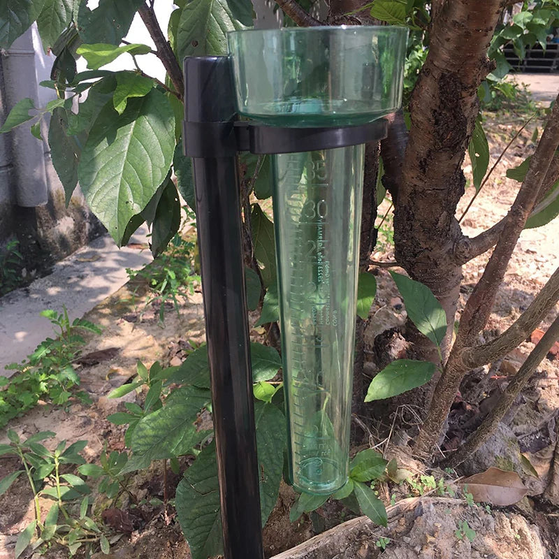 Portable Polystyrene Rain Gauge Measurement Tool For Garden Water Ground Outdoor Rain Meter Collect Rainwater Vue