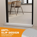Self-Adhesive Black Threshold Ramps For Easy Doorway Access For Wheelchairs, And Strollersabkw Vue Grey NONE