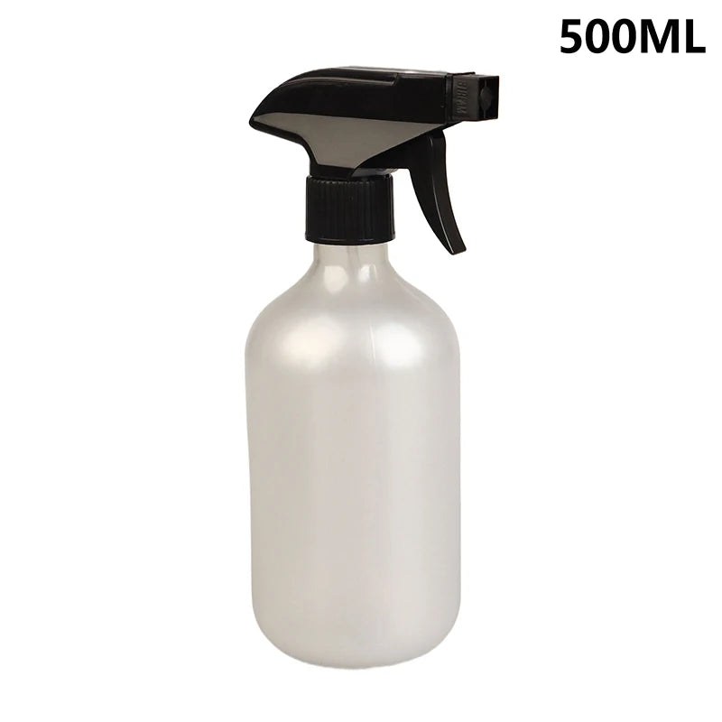 300/400/500ml Refillable Spray Bottle Multipurpose Plant Watering Sprayer Garden Flower Herb Mist Bottle for Cleaning Hair Care Vue 500ml White