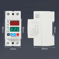 40A/63A Din Rail Adjustable Over Voltage and Under Voltage Protective Device Protector Relay Over Current Protection LimitSwitch Vue 63A