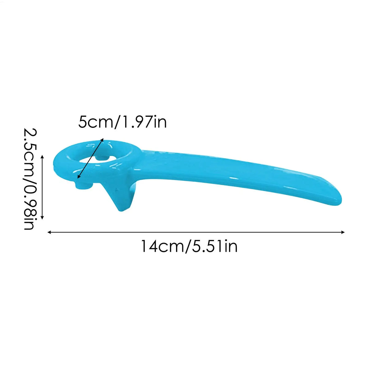 ABS Can Bottle Opener Rustproof Portable Beer Opener Kitchen Accessories Multifunctional Lid Openers Tools With Curved Handle Vue
