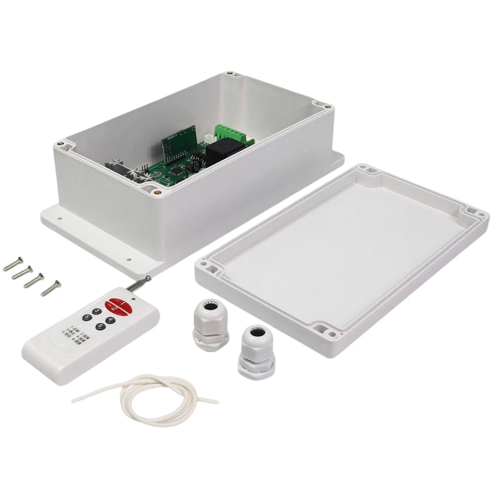 Wireless Remote Control DC Motor Speed Regulator DC12V-30V Motor Forward and Reverse Controller Limit Waterproof Speed Governor Vue
