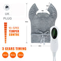Electric Heating Shawl Pad 10-Gear Temp Control 60×90cm Electric Heating Shawl Vue UK PLUG United Kingdom