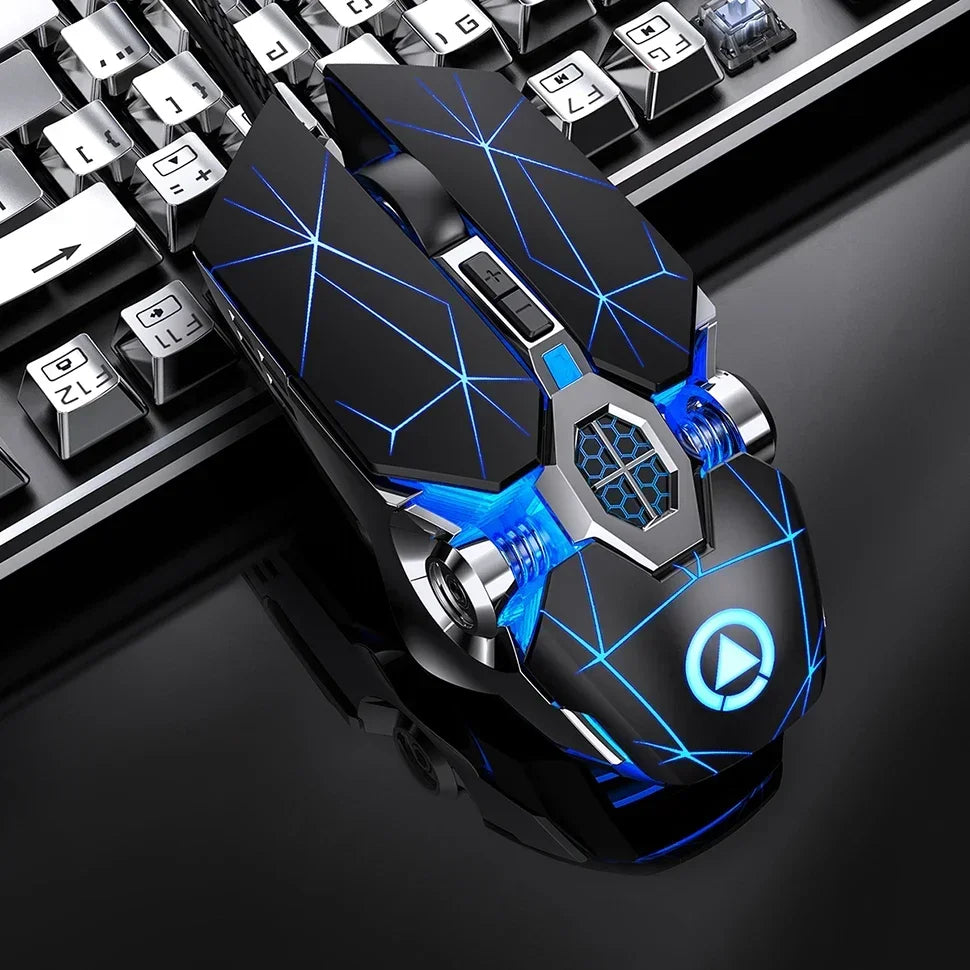 New Professional Gaming Mouse 3200dpi 7 Buttons Backlit Computer Mouse Support Macro Definition Mechanical Wired Silent Mouse Vue
