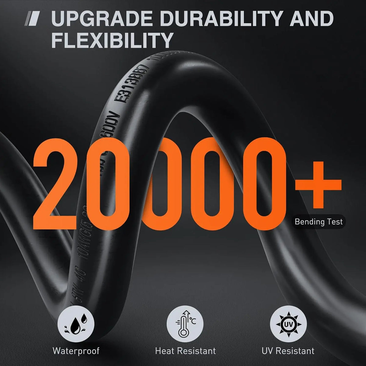 Nilight 50FT 30 Amp RV Extension Cord with Adapter 15Amp to 30Amp 125V Heavy Duty 10/3 Gauge Pure Copper STW Wire UL ETL Listed 3 Prong TT-30P TT-30R Weatherproof Suit for Generators Campers Vue