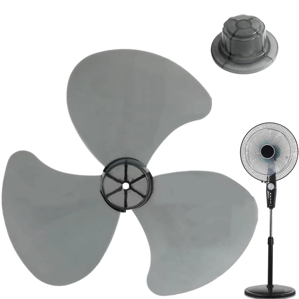 Powerful 3-Blade Fan Propeller Replacement parts Universal Ventilador Blades for Stand wall Fan, Durable Replacement accessory Vue