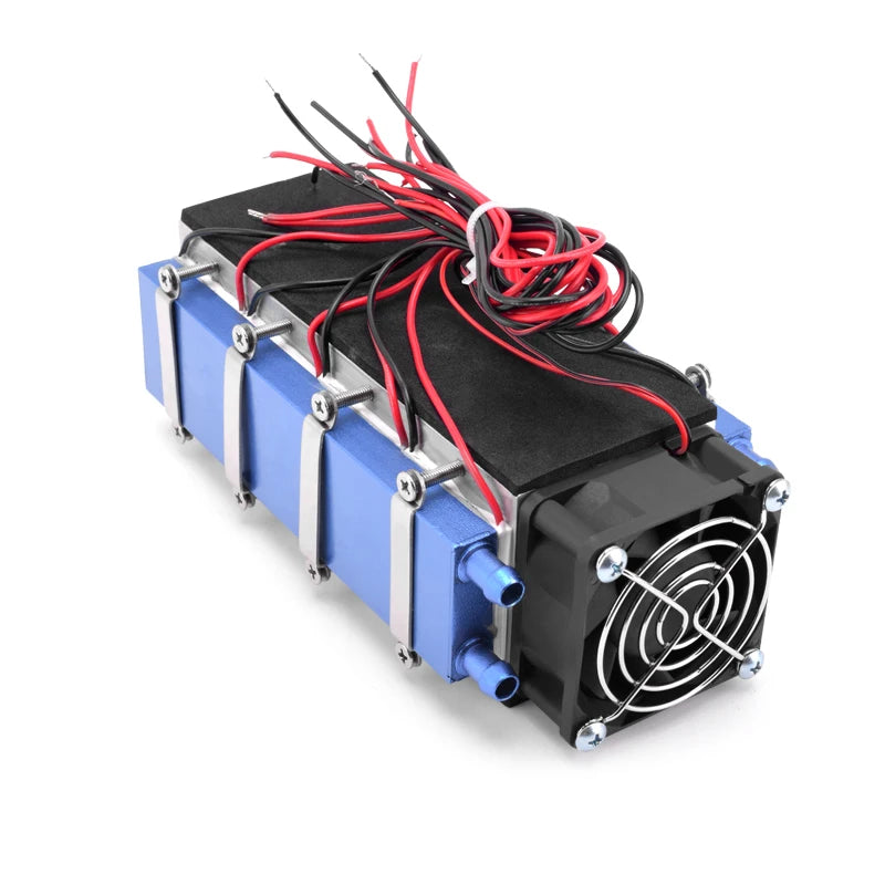 12V 576W 8 Chip Aluminum TEC1-12706 Low Noise Peltier DIY Thermoelectric Cooler Refrigeration Tool Pet Bed Home Accessories Vue Default Title