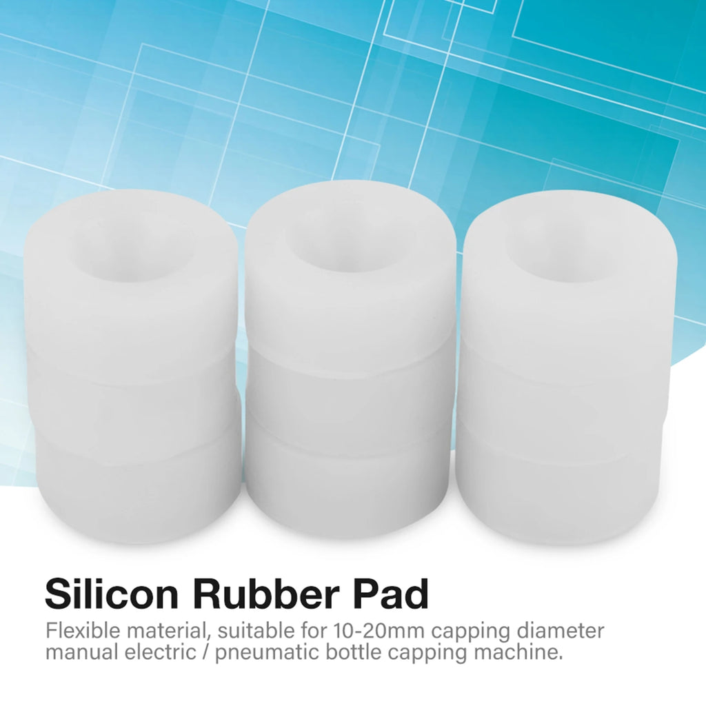 Silicon Rubber Pad for Bottle Capping Machine 10‑20 mm Silicon Rubber Pad for Capping Vue