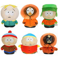 20cm South North Parks Plush Toys cartoon Plush Doll Stan Kyle Kenny Cartman Plush Pillow Peluche Toy Boy Room Decorations Gift Vue 6pcs