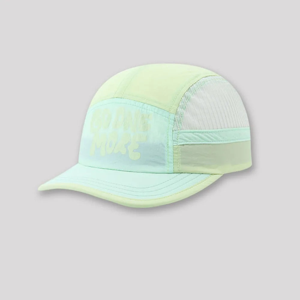 Trend Letter Printing Quick-drying Hat Drawstring Design Adjustable Vue Green