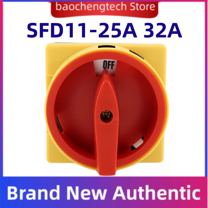 SFD11-25A -32A load knob universal converter 25A 32A power switch on/off 380V Universal conversion power cut-off rotary switch Vue SFD11-32A