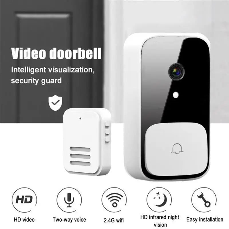 M5 Smart WiFi Video Doorbell Camera Visual Intercom IR Night Vision IP Door Bell Wireless Security Alarm Cameras Vue