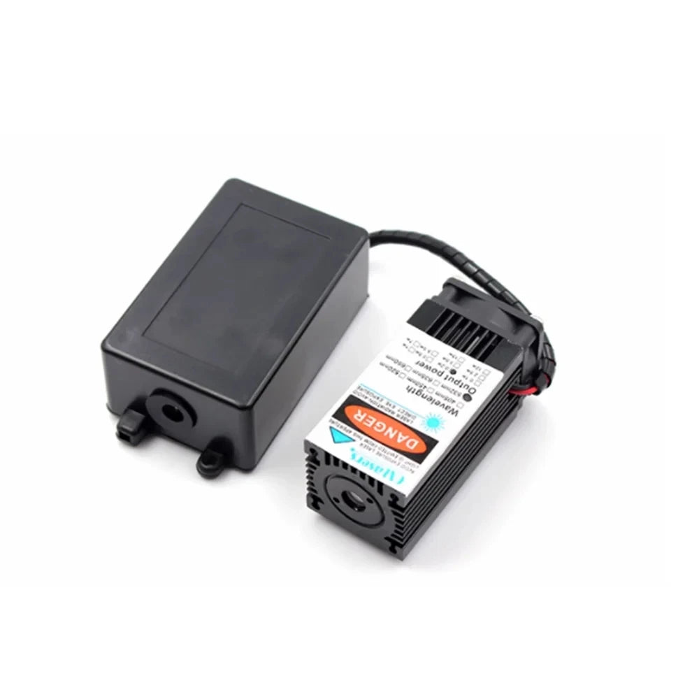 532nm 200mW High-power Green Laser Module 12V TTL Coarse Laser Vue