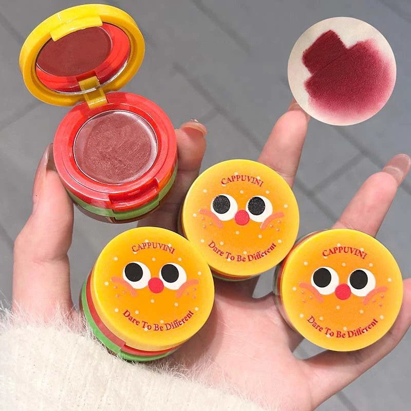 Nude Lipstick Set 3 in 1 Waterproof Velvet Red Brown Matte Mousse Lip Mud Combo Tint Non-stick Cup Lips Makeup Kit Cosmetics Vue