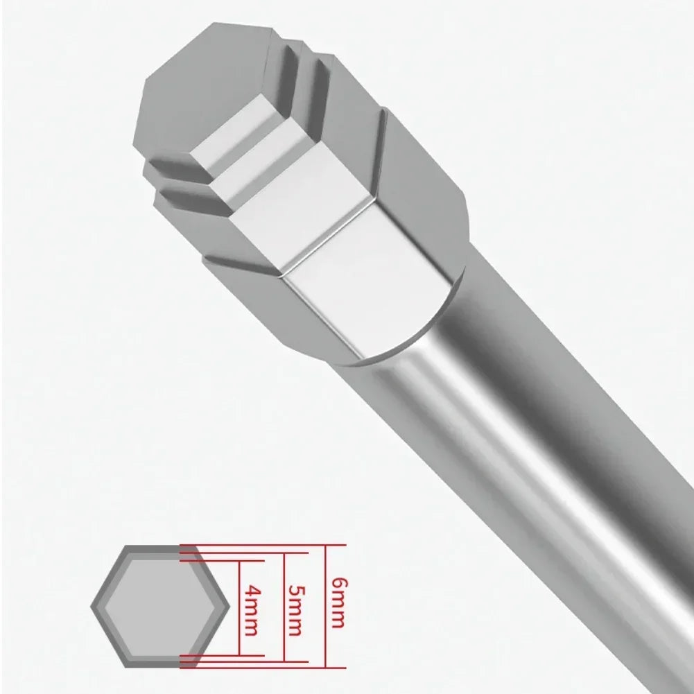6-Piece Pagoda Hex Socket Screwdriver Bits – Quick-Change Set Screwdriver Bit Set Vue