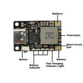 3.7V/4.2V 18W Lithium Battery Fast Charger Module Type-C Boost Charging with LED Indicator Multi-Protection for Drone Power Bank Vue Default Title