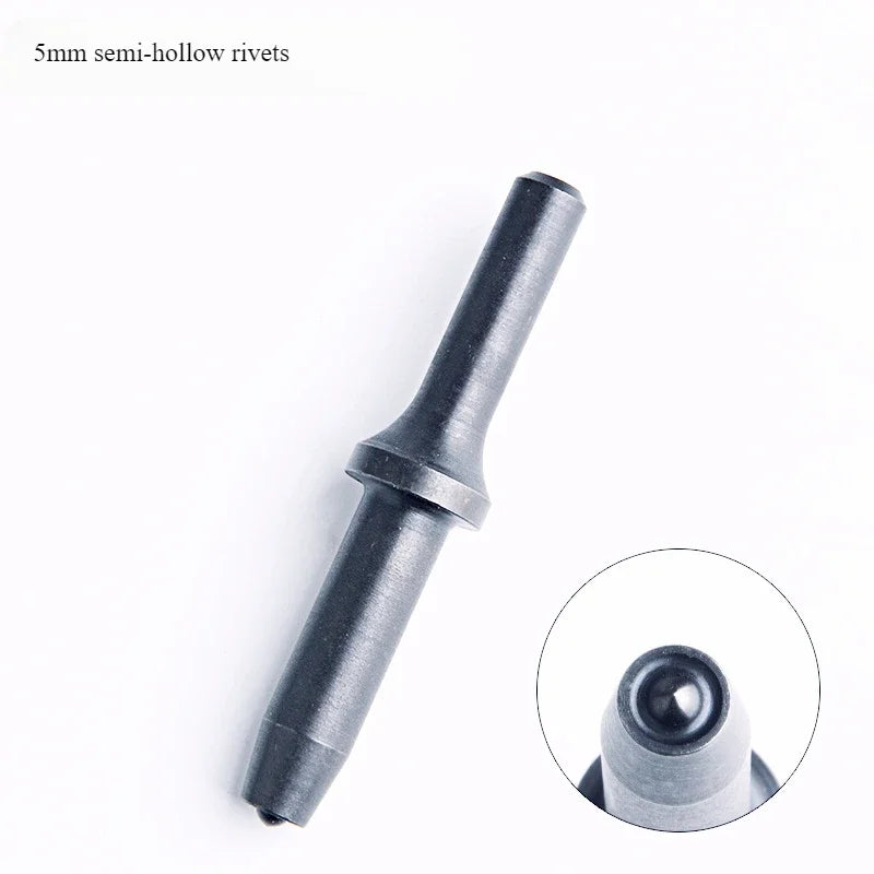 Pneumatic Rivet Gun Head Semi-Hollow Solid 3–10MM High Carbon Steel Rivet Gun Head Vue