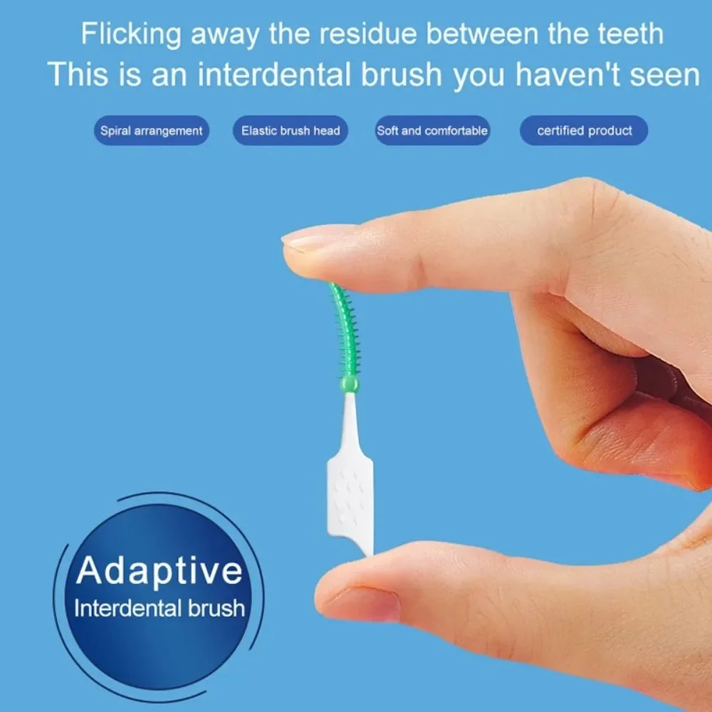 oral cleaning teethbrushes, silicone toothpicks, string, Toothpicks between teeth silicone toothbrushes Vue