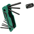 Folding Hex Key & Torx Wrench Set – 8-Piece Chrome Vanadium Folding Hex Key Set Vue set B China Mainland