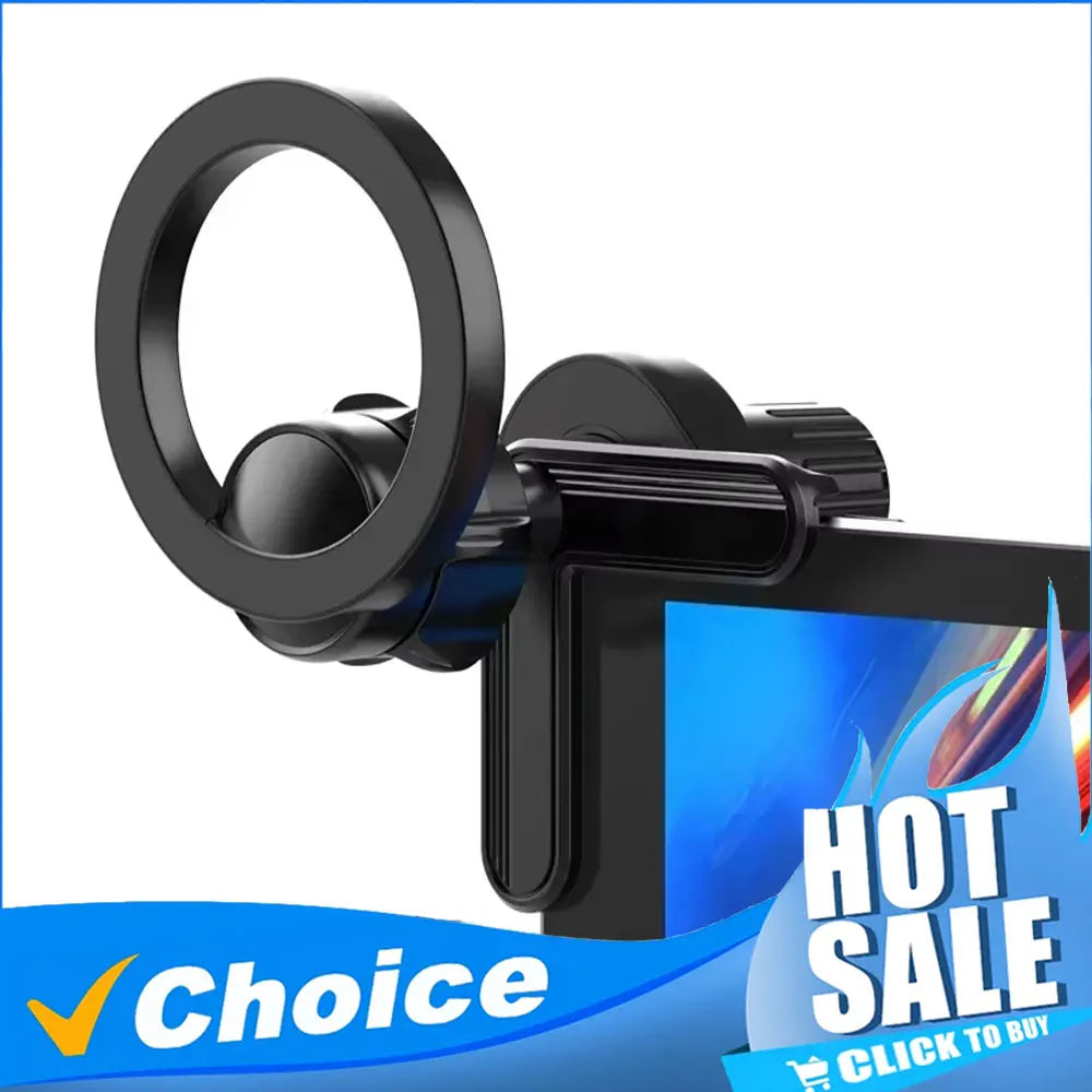 Universal 360 Rotation Magnetic Car Mount Strong Magnet Phone Holder For Car Screen Compatible With iPhone 15 MagSafe Xiaomi Vue