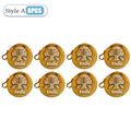 1-10PCS Cute Capybara Student Coin Storage Bag Girls Headphone Data Line Bag Children's Birthday Holiday Gift Photo Props Vue Other Style-A-8PCS