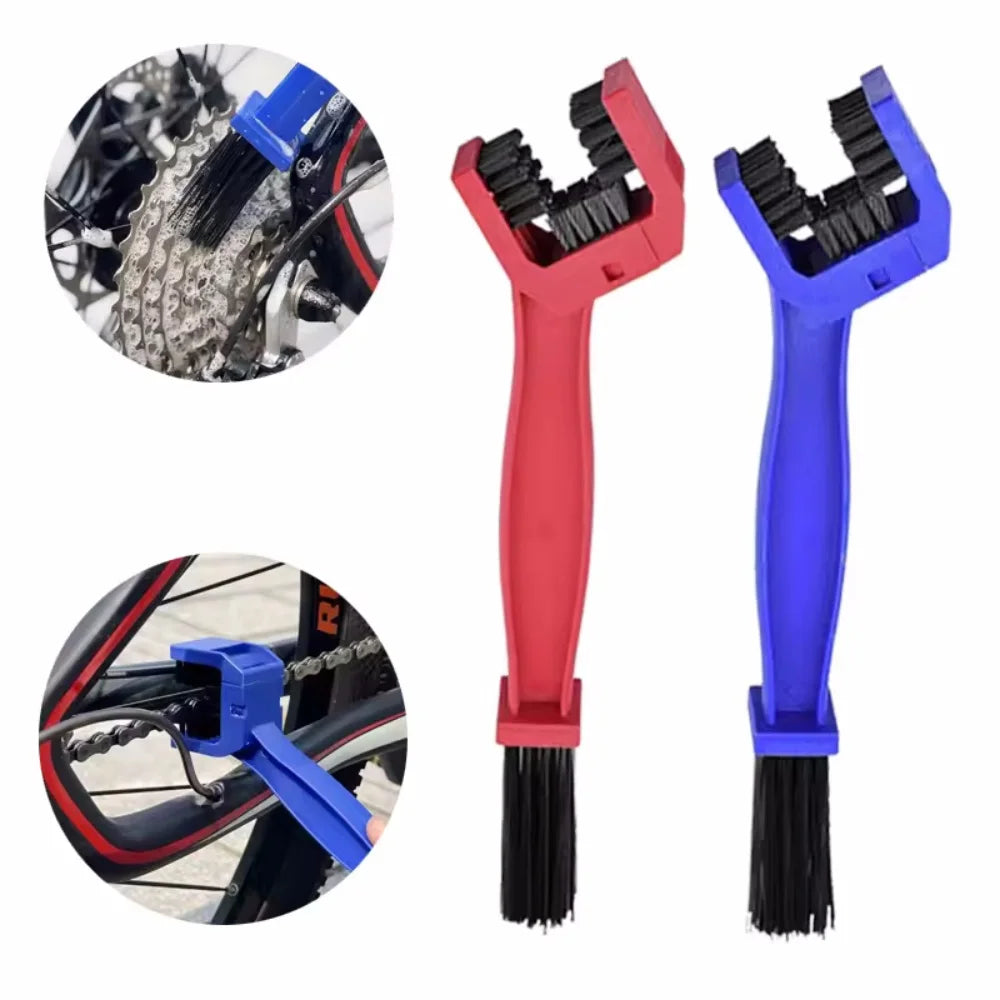 Plastic Motorcycle Bicycle Chain Cleaning Brush Gear Brush Cleaner Outdoor Cleaner Scrubber Maintenance Tools Moto Accessories Vue