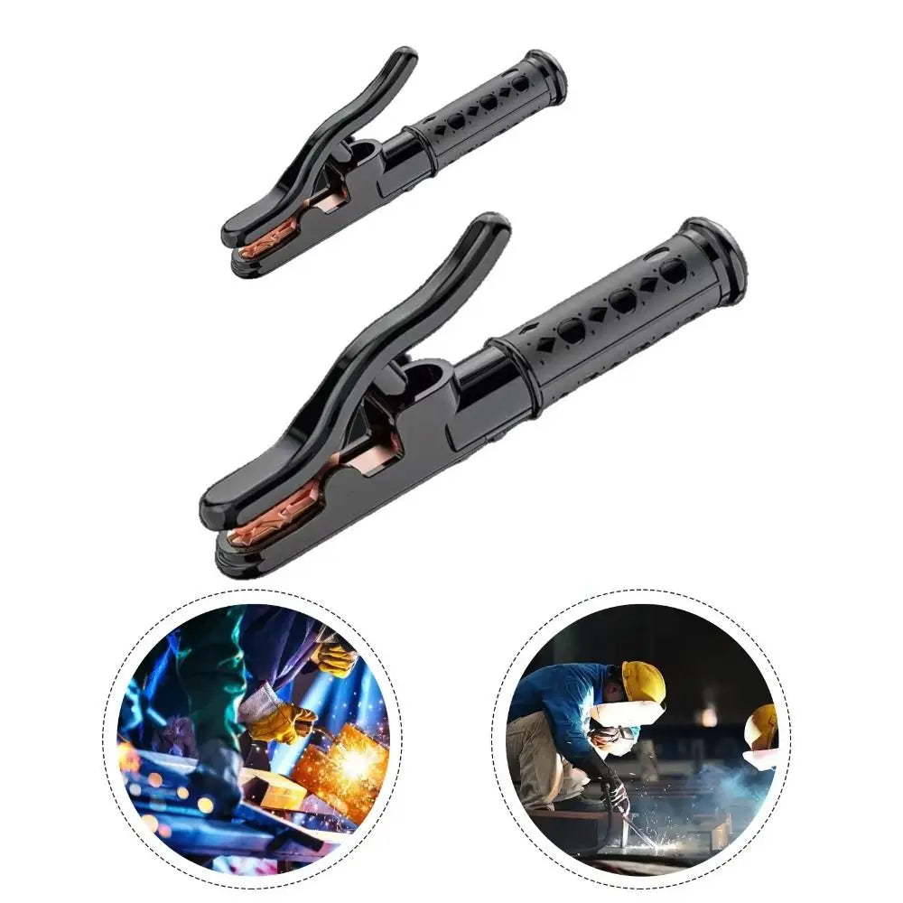 Copper Cable Welding Electrode Holder Heat Resistant High Temperature Welding Clamp Anti-Scalding Stable Electrode Holder Vue