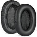 1 Pair Earpads Replacement Headphones Cushion Covers Sponge Earmuffs For Razer Opus X Wireless Headsets Accessories Repair Parts Vue Black Leather