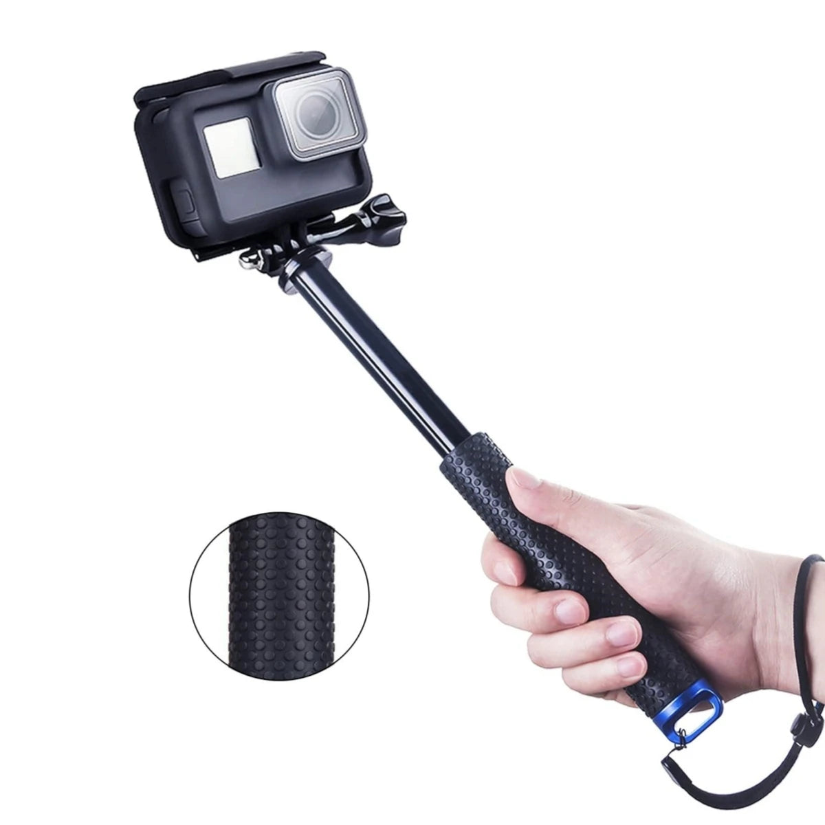Aluminum Alloy Extension Pole Selfie Stick Long Rod Length Up To 93 Cm For GoPro Hero 13 12 11 10 9 Insta360 ONE X4 X3 Vue
