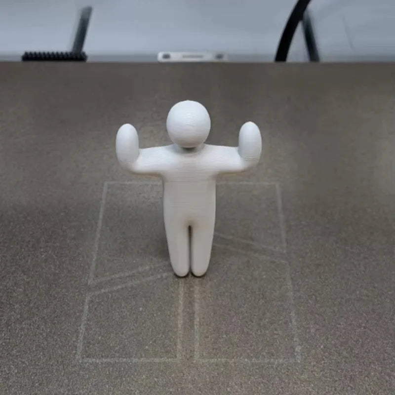 3D Printed Abstract Figurines Set of 8 | Desktop Décor Statues Decorative Figurine Set Vue