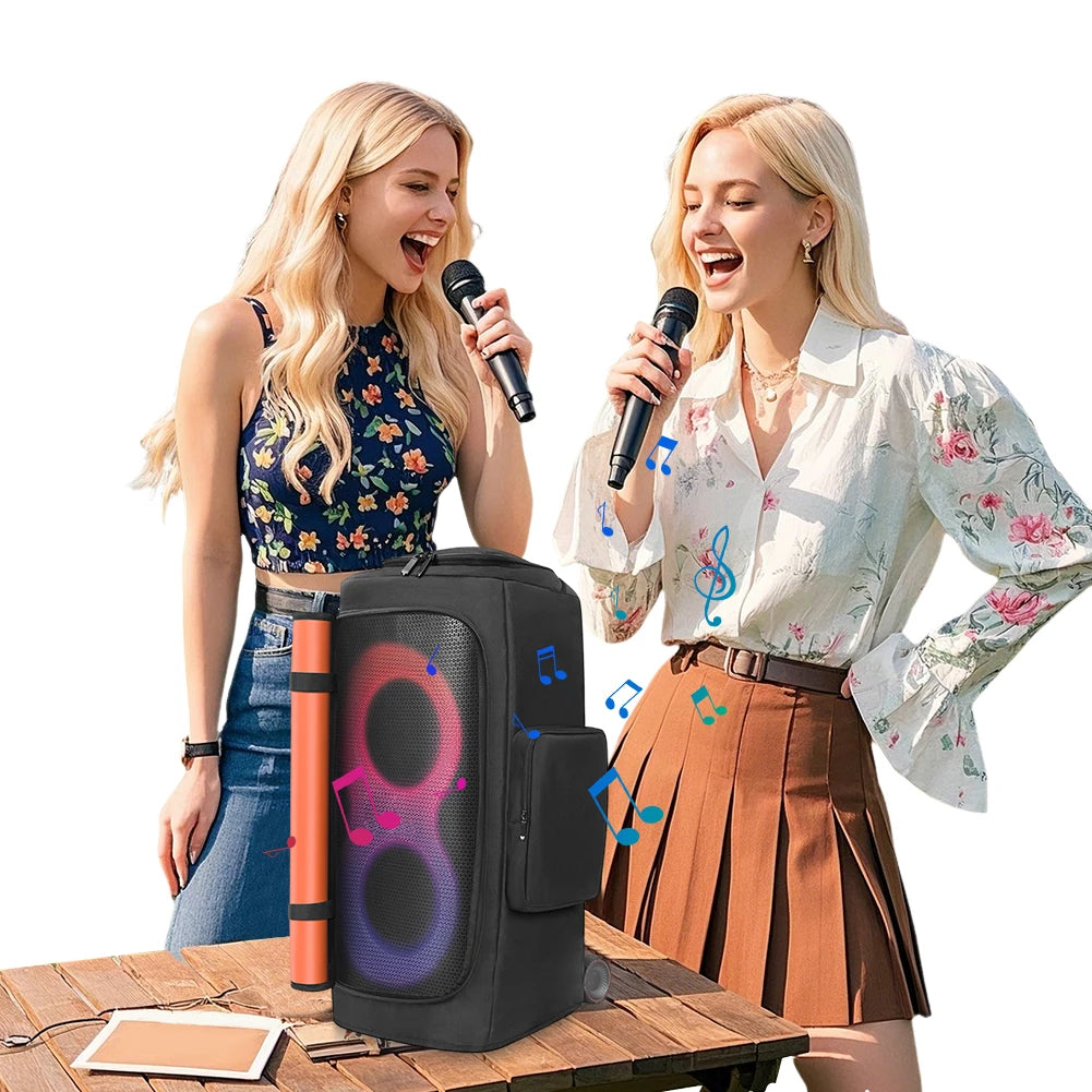 Speaker Dust Cover Waterproof Portable Speaker Dust Case Zipper Closure Padded Speaker Protective Cover for JBL PARTYBOX 310/320 Vue