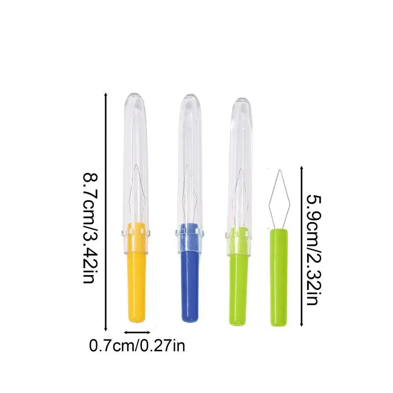 Auto Needle Threader Set 3 or 4 Pack – Fast & Easy Sewing Tool Needle Threader Vue