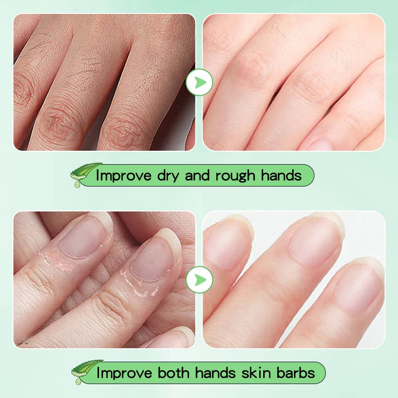 Aloe Vera Moisturizing Hand Cream, Suitable for Dry and Rough Skin, Deeply Moisturizes and Nourishes Chapped and Rough Hands, Leaving Skin Soft and Smooth | Portable Travel Bag, Suitable for Both Men and Women. Daily Skin C Vue