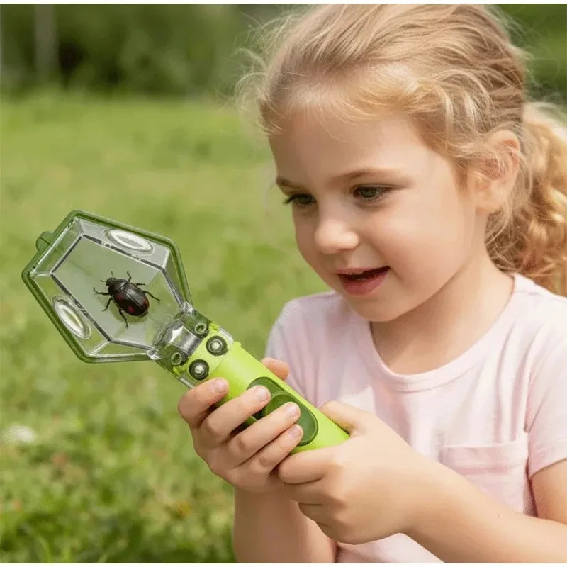 Bug Catcher & Viewer Kids Outdoor Insect Exploration Tool With Magnifying Glass Safe Bug Catching Kit For Nature Learning Vue