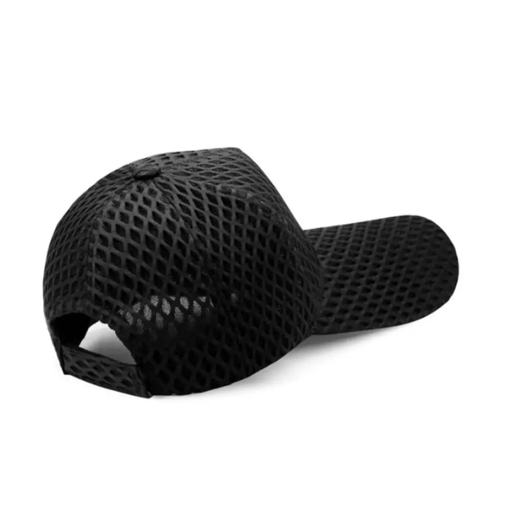 Long Brim Sun Hat Big Large Head Baseball Caps Mesh Sunshade Fishing