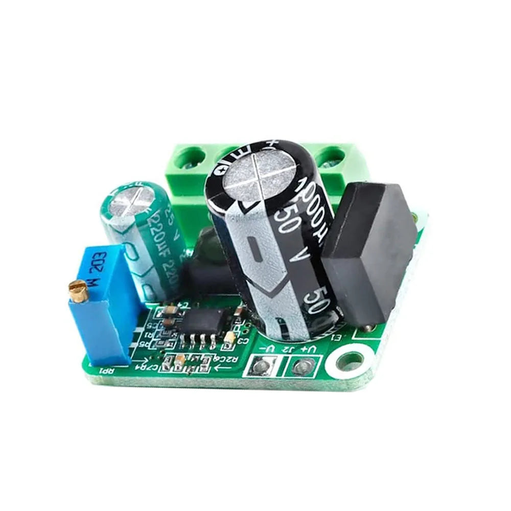 AC-DC Buck Power Supply Module Step-down Converter Adjustable 2A AC 5-20V DC 5-32V to 3.3-18V Regulated with Rectifier Filter Vue