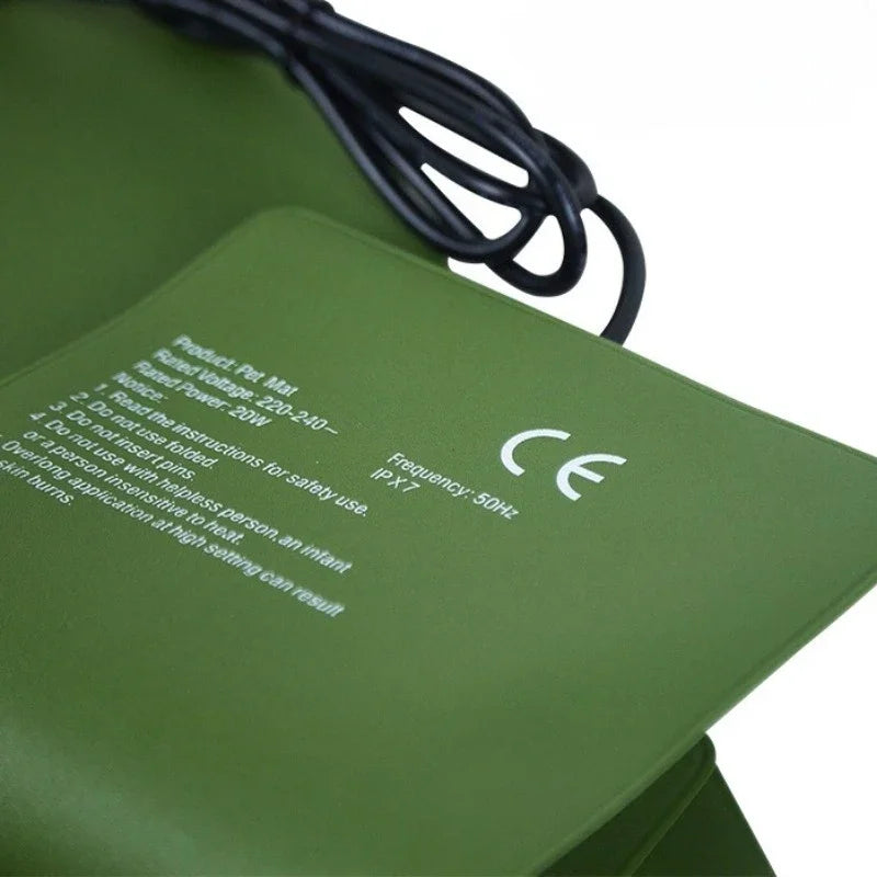 Pet Waterproof Amphibians Thermal Mat Reptile Terrarium Thermostatic Heating Pad Hamster Reptile Thermostat Small Animal Heater Vue
