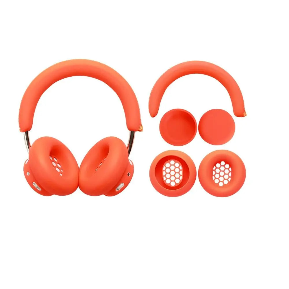 Silicone Ear Pads Cushion Cover Anti-scratch Replacement Headband