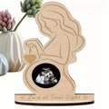 vvocci Baby Photo Frame Wood Infant Pregnant Mother Ultrasound Sonogram Frame Souvenir Ornament Gift To Expectant Mother Vue B369 1pcs