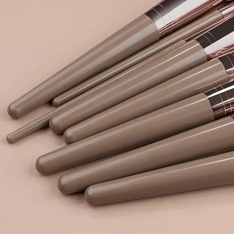 10-20PCS Premium Makeup Brushes Set with Hairband Wrist Rest Silicone Sponge Ball Powder Puff And Cleaning Tool Included Vue