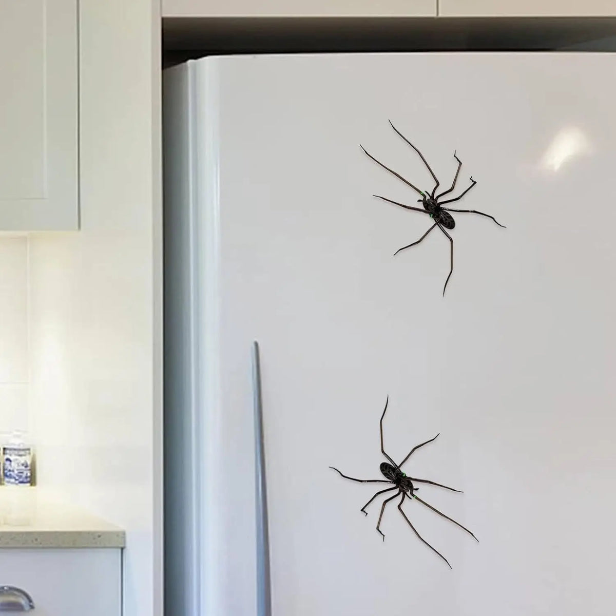 1-20pcs Lifelike Spider Magnet Cute Removable Strong Adhesive Sticker for Fridge Car Garage Door Home Office Decoration Vue