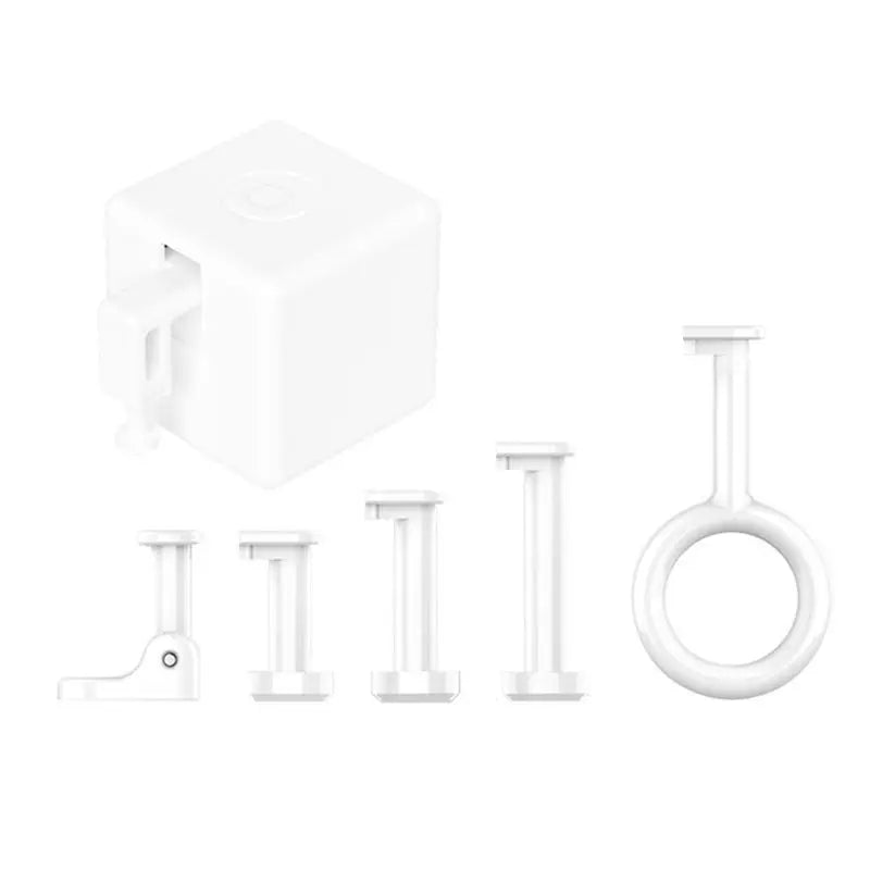 Hot-Tuya Smart Finger Robot Switch Button Pusher Bluetooth Finger Robot Work With Alexa Google Alice Vue White
